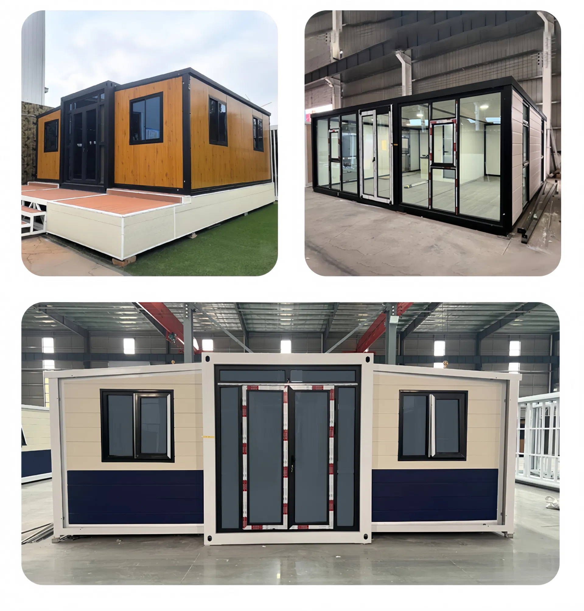 Casas Prefabricadas Casa Contêiner Expandável para Comunidades Sustentáveis Modernas