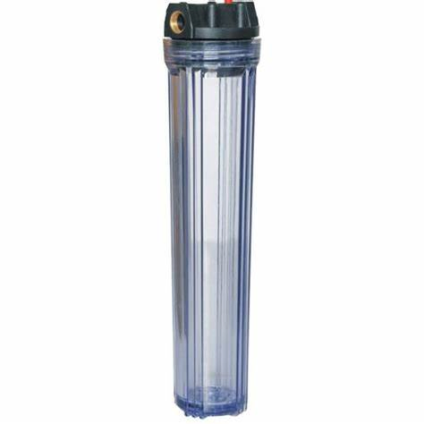 Filtro de Água para Casa Inteira Big Blue com Suporte para Instalação embaixo da Pia 3grades Compatível com Sistema de Filtração de Água de 20 Polegada