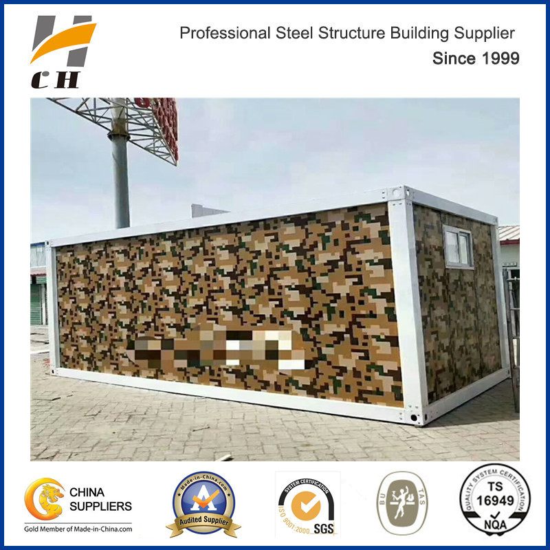 Pré-fabricado Pré-fabricado 20'gp Cabine Contêiner Casa Portátil Acessível Cabine Porta Cabine Porto Cabine
