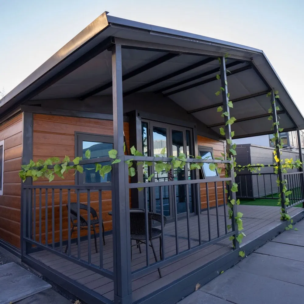 Casa Contêiner Luxuosa Prefabricada Expandível Sustentável e Segura para Escritório