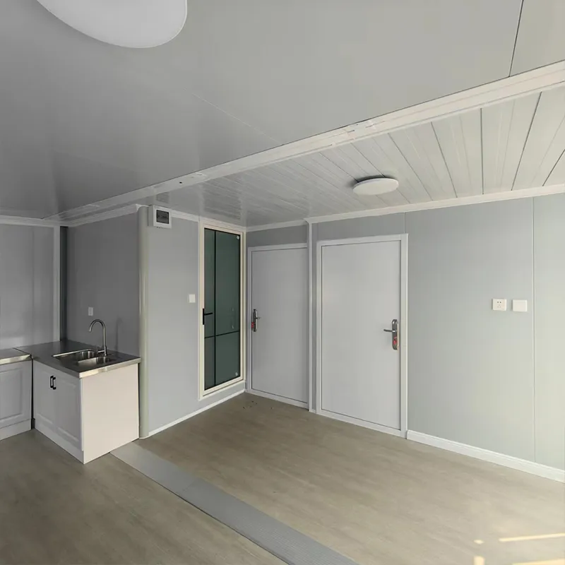 Casa Contêiner Expandável Econômica Prefabricada de Estrutura de Aço Luxuosa e Sustentável