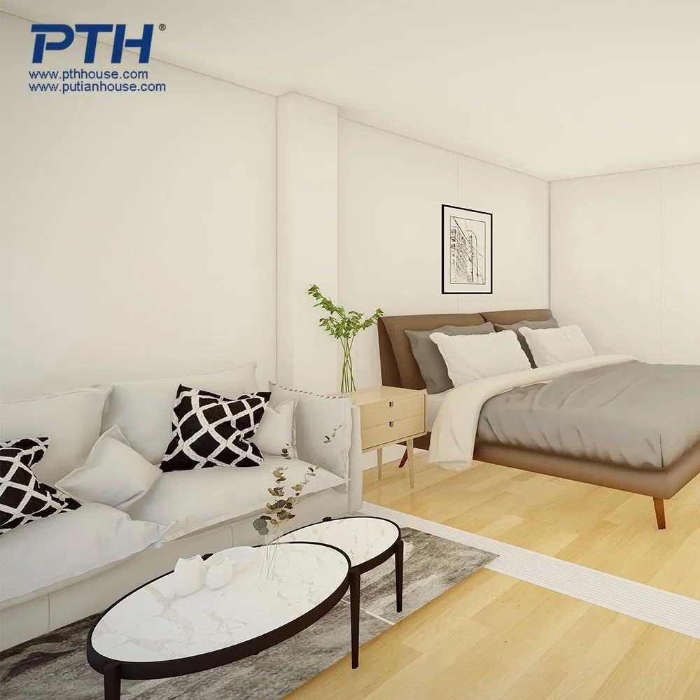 Casa Modular Prefabricada de Luxo Moderna, Portátil, Container para Vida no Quintal