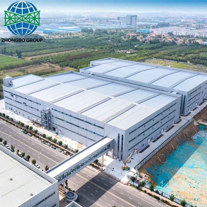Construção de Oficina de Metal com Estrutura de Aço Prefabricada, Armazém, Edifício Residencial, Escritório Industrial, Edifício de Armazenamento
