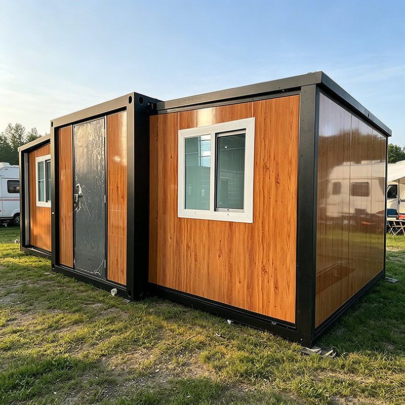 Pronto para Viver Casa Container Expandável Dobrável Luxuosa 20FT 40FT Hotel Portátil Prefabricado Solar