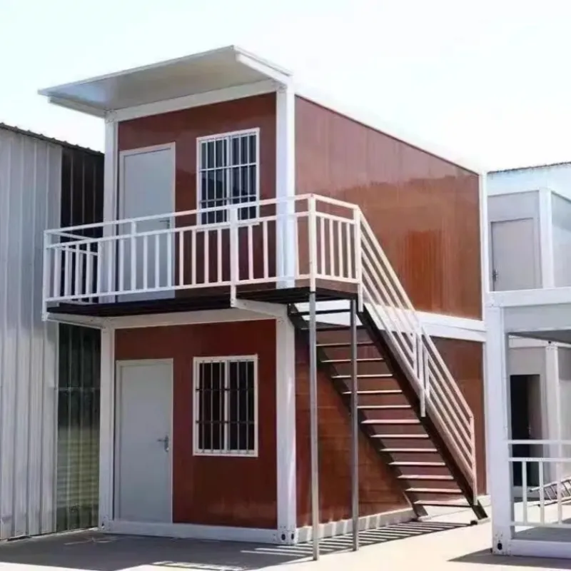 Casa Modular Expandável Prefabricada 20FT 40FT Pronta para Morar com Quarto Banheiro Cozinha