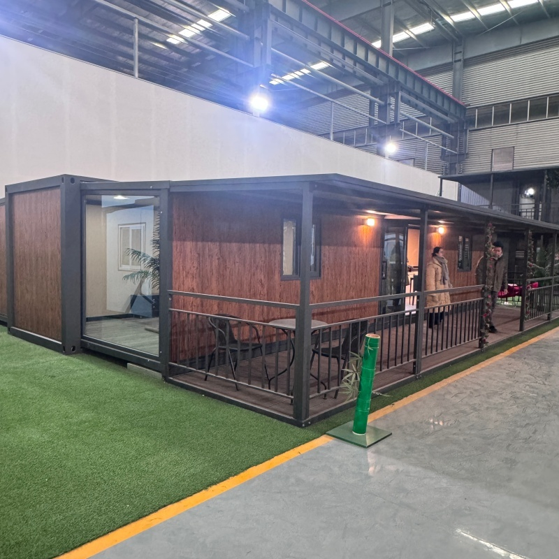 Estilos de Contêineres Extensíveis para Unidades Residenciais de Pequeno Tamanho; Casas Portáteis; Luxuosas Casas Pré-fabricadas de Caixa Dobrável de Duas Asas