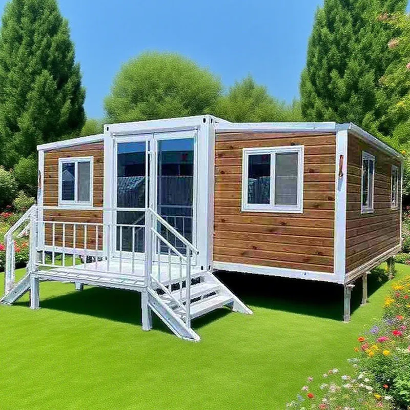 Casa Contêiner Luxuosa Prefabricada Expandível Sustentável e Segura para Escritório