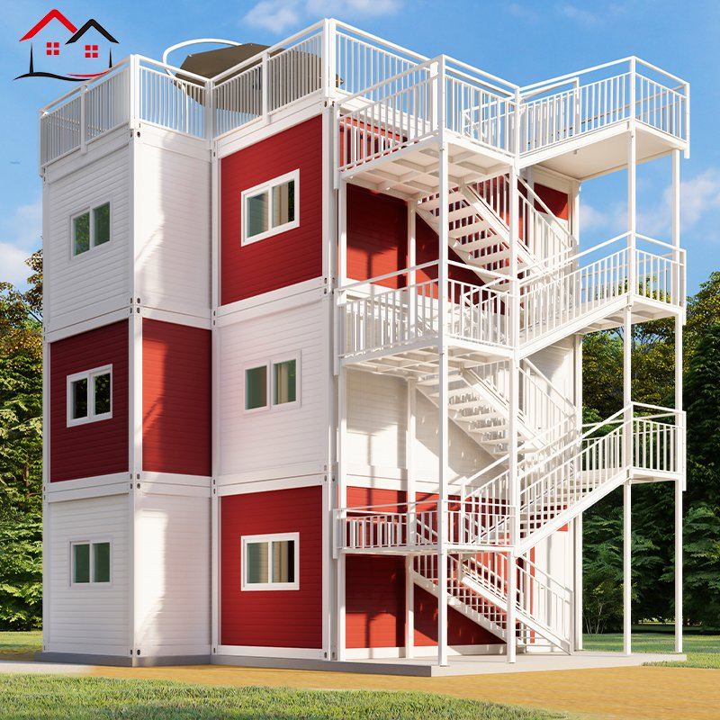 Container Portátil House2 Quarto Casa Prefabricada Casa de Contêiner Cabana de Inverno