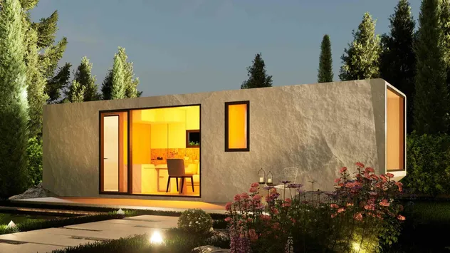 Container de Alumínio Prefabricado Nova Cabine Móvel Comercial Espaço Cápsula