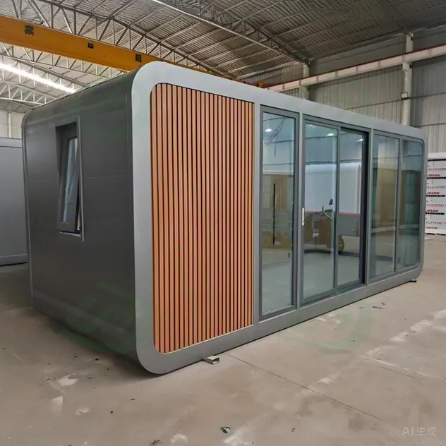 Aparência Suave Luxo Moderno Cabana Prefabricada Maçã Pódio de Dormir