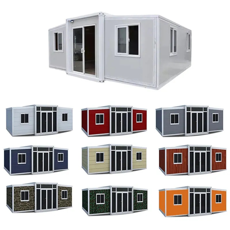 Casa Contêiner Expandível para Morar Pronta, Casa Modular Prefabricada com Quarto