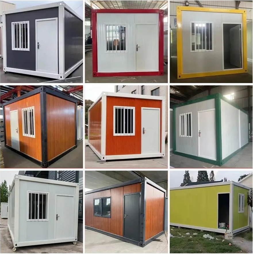 Totalmente Equipado Principalmente Mobiliado 20f 40f Dobrável Expansível Casa de Avó Padrões Australianos Casa Contêinerizada