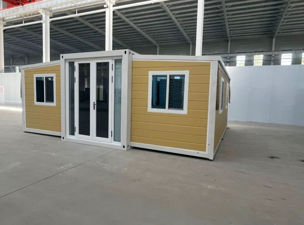 Casas Prefabricadas de Estilo Premium, Bilateralmente Expansíveis, com Layout Multifuncional para Residência