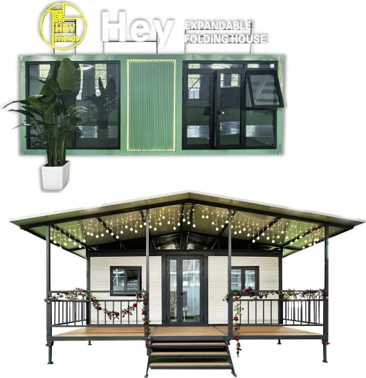 20FT Casa Contêiner Móvel Prefabricada Adequada para Uso Comercial e Residencial