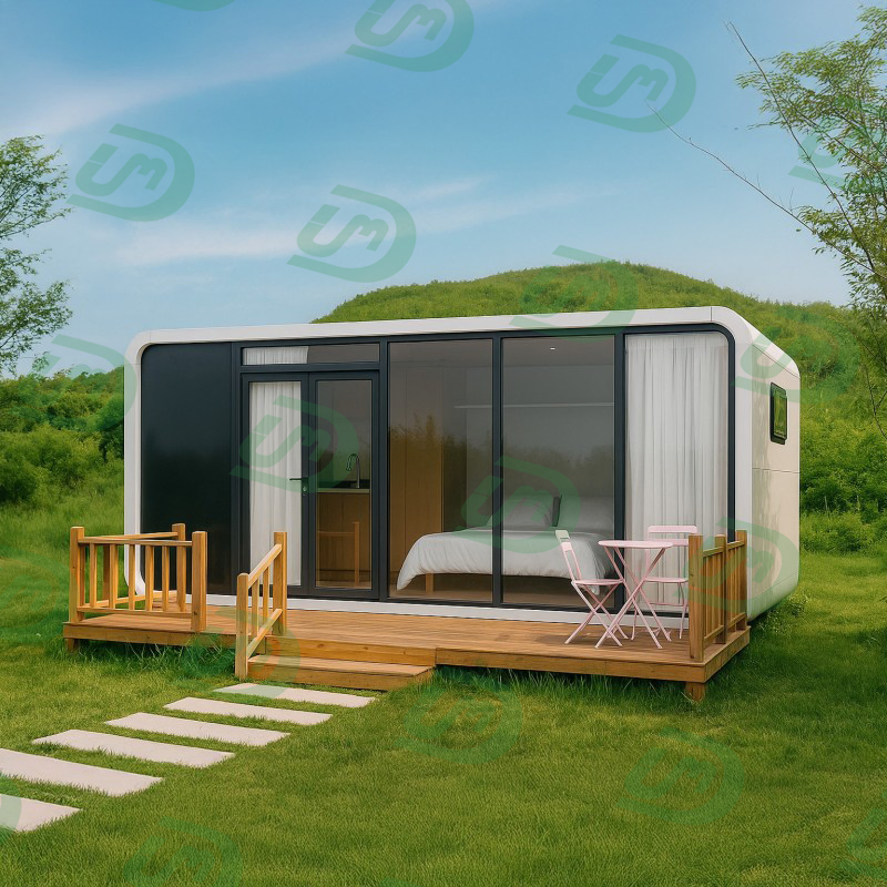 Aparência Suave Luxo Moderno Cabana Prefabricada Maçã Pódio de Dormir