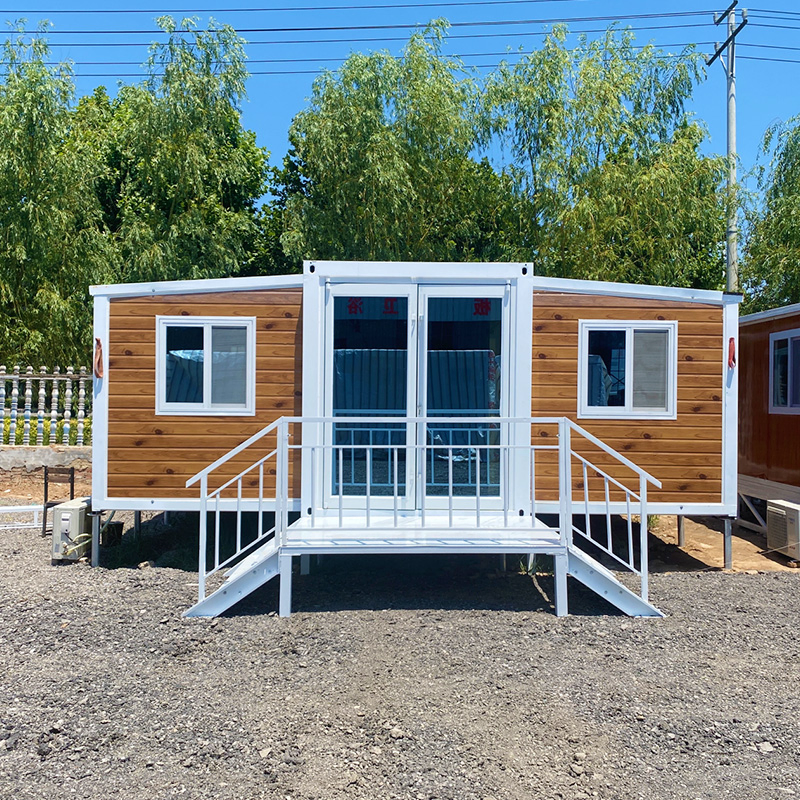 Casa Contêiner Expandável Econômica Prefabricada de Estrutura de Aço Luxuosa e Sustentável para Moradia Temporária Preço CE Austrália