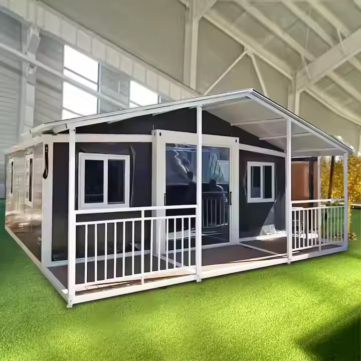 Casa Contêiner Expandível para Morar Pronta, Casa Modular Prefabricada com Quarto