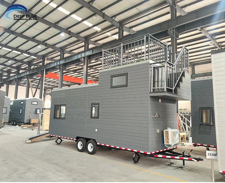 Casa pré-fabricada à venda, casa modular, tiny house sobre rodas com trailer em Orlando
