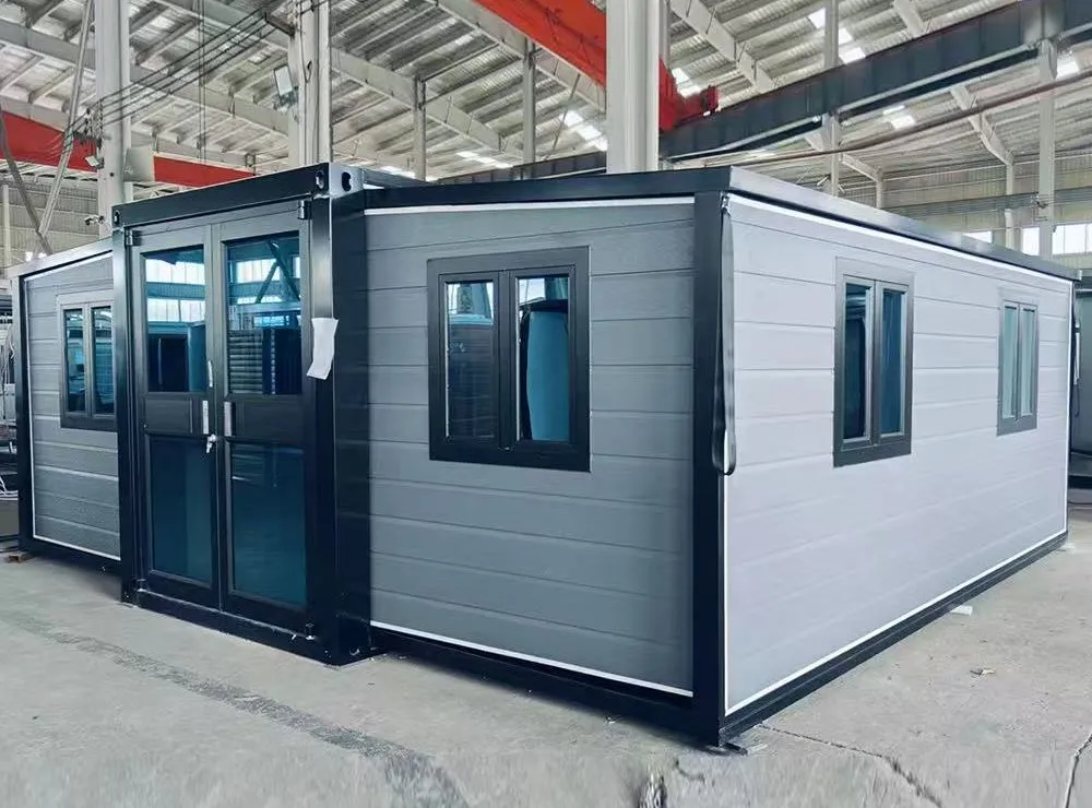 Casa Pronta 2 Quarto Casas Tiny para Viver em Casas Prefabricadas Construídas com Contêineres Casa Expandível