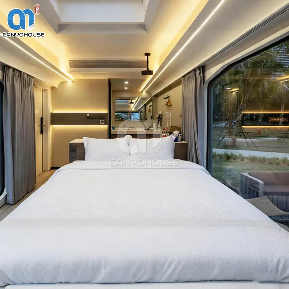Atacadista de Casa Contêiner Prefabricada à Prova de Umidade Módulo de Casa Móvel para Casas de Férias Sazonais