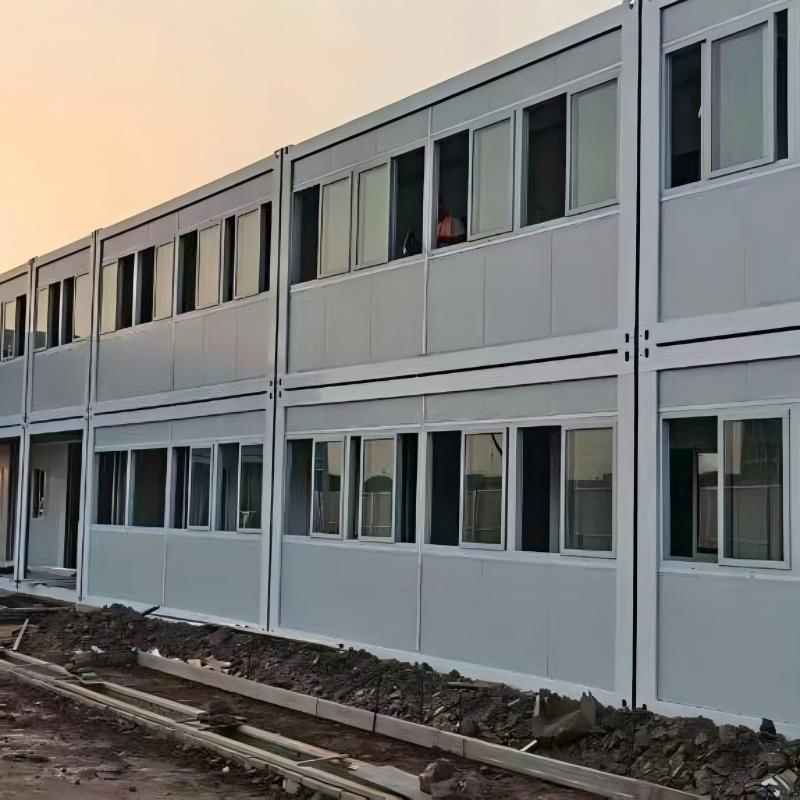 Casa Prefabricada de Contêiner Personalizada e Barata para Armazenamento ao Vivo em Hotéis e Escritórios, com Banheiros Completos
