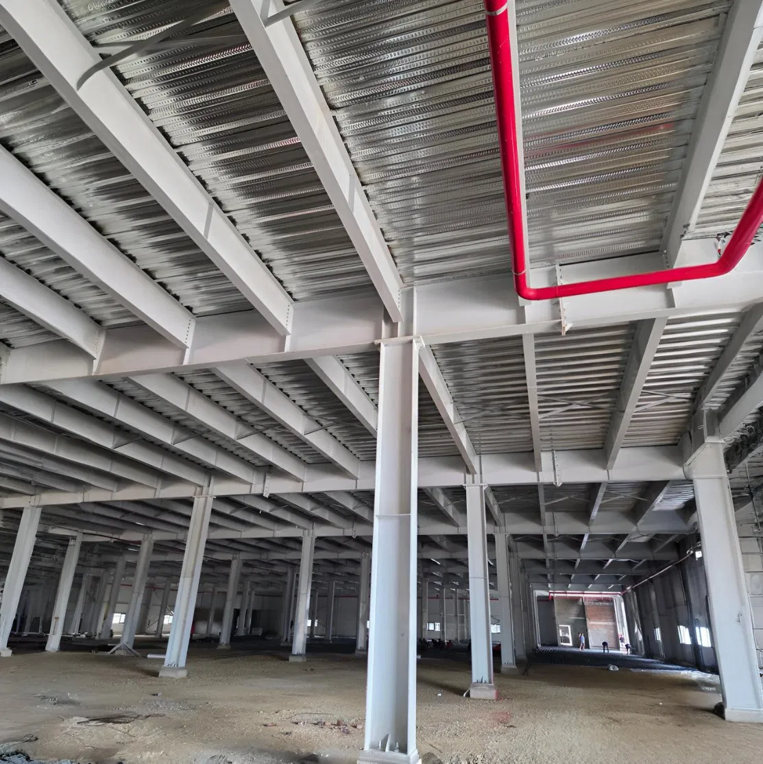 Soluções Modernas de Edifícios Comerciais de Aço Prefabricados de Múltiplos Andares para Compradores Globais