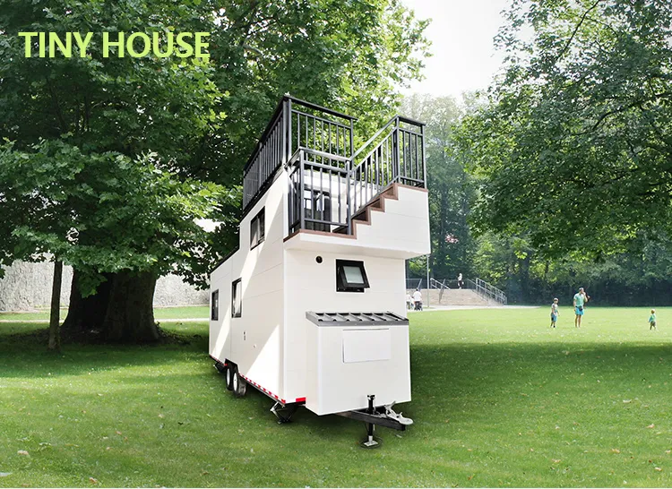 Casa pré-fabricada à venda, casa modular, tiny house sobre rodas com trailer em Orlando