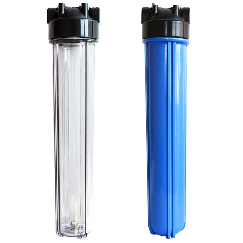 Filtro de Água para Casa Inteira Big Blue com Suporte para Instalação embaixo da Pia 3grades Compatível com Sistema de Filtração de Água de 20 Polegada