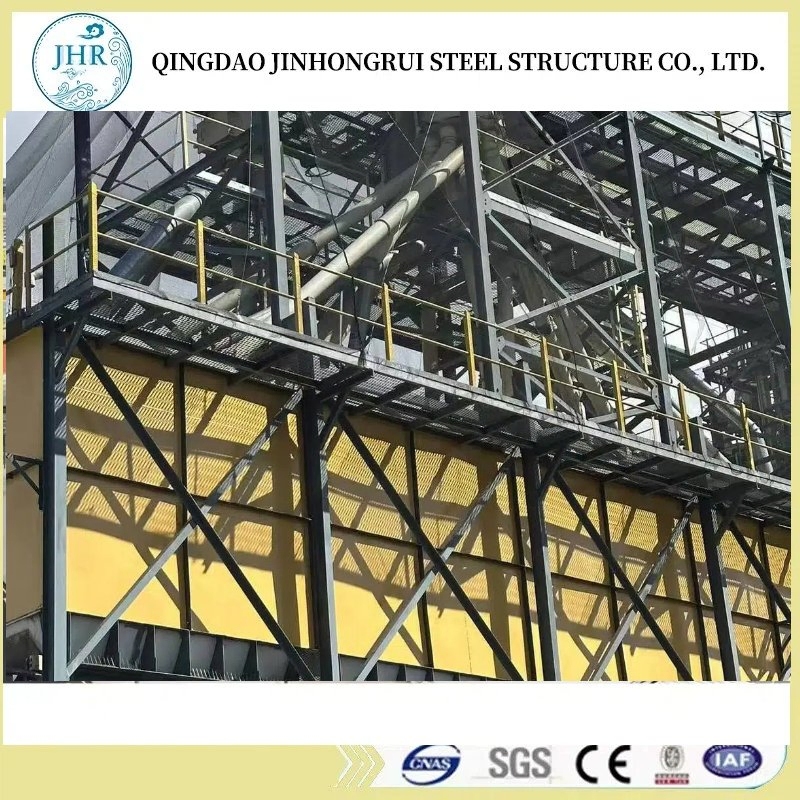 Material Econômico Estrutura de Aço Prefabricada Construção Metálica Industrial / Comercial Armazém Agrícola / Oficina / Galpão de Armazenagem / Edifício de Escritório