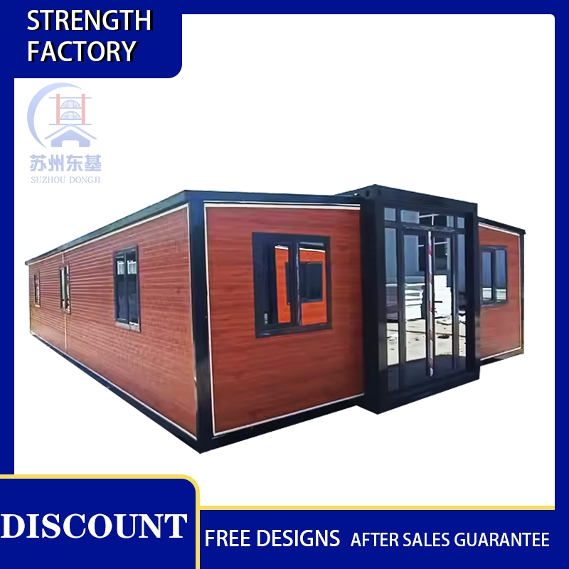 Casa Tiny Sustentável Prefabricada Móvel Dobrável e Extensível 3 Quarto Totalmente Mobilado