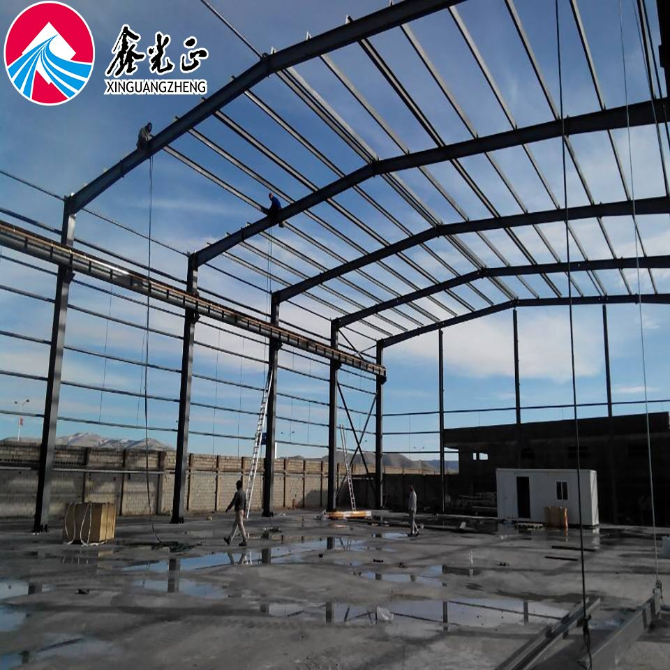 Edifícios Comerciais Prefabricados com Estrutura de Aço Armazém