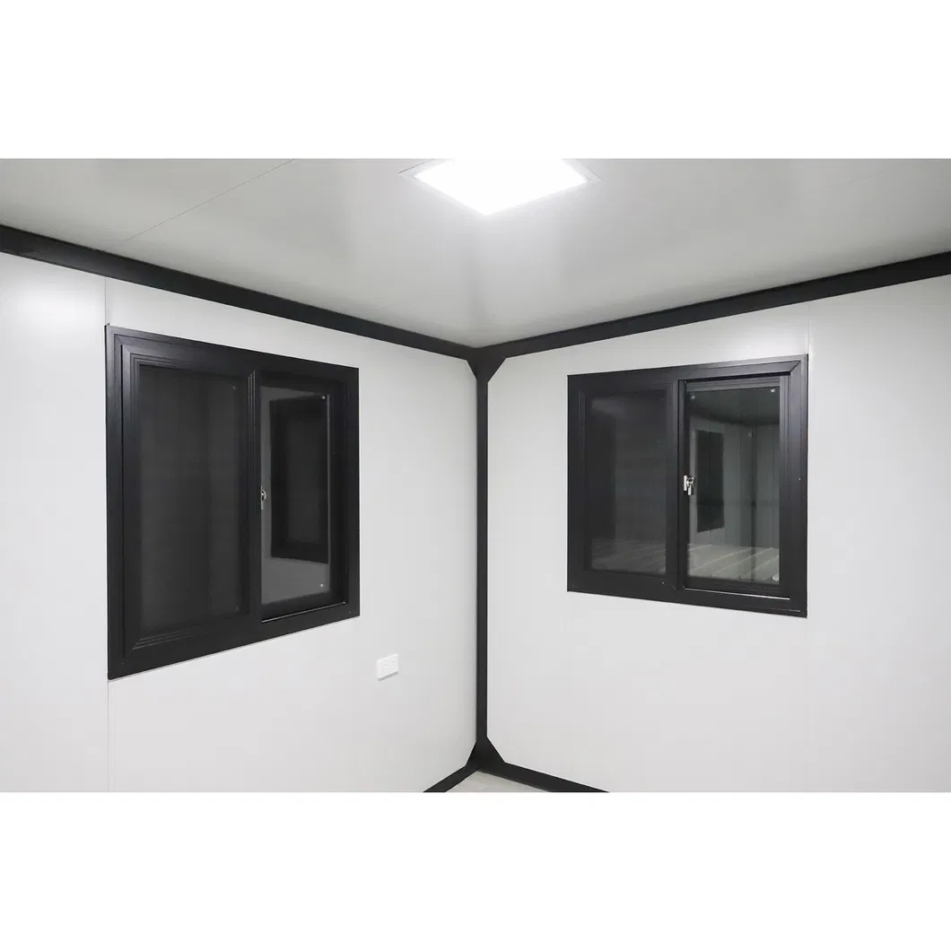 20FT Casa Contêiner Modular Expandável de Dupla Asa Casa Prefabricada
