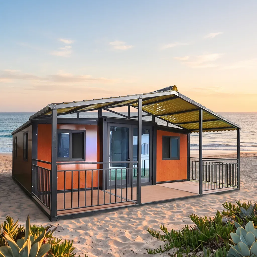 Casa de Estrutura de Aço Leve Habitação Temporária