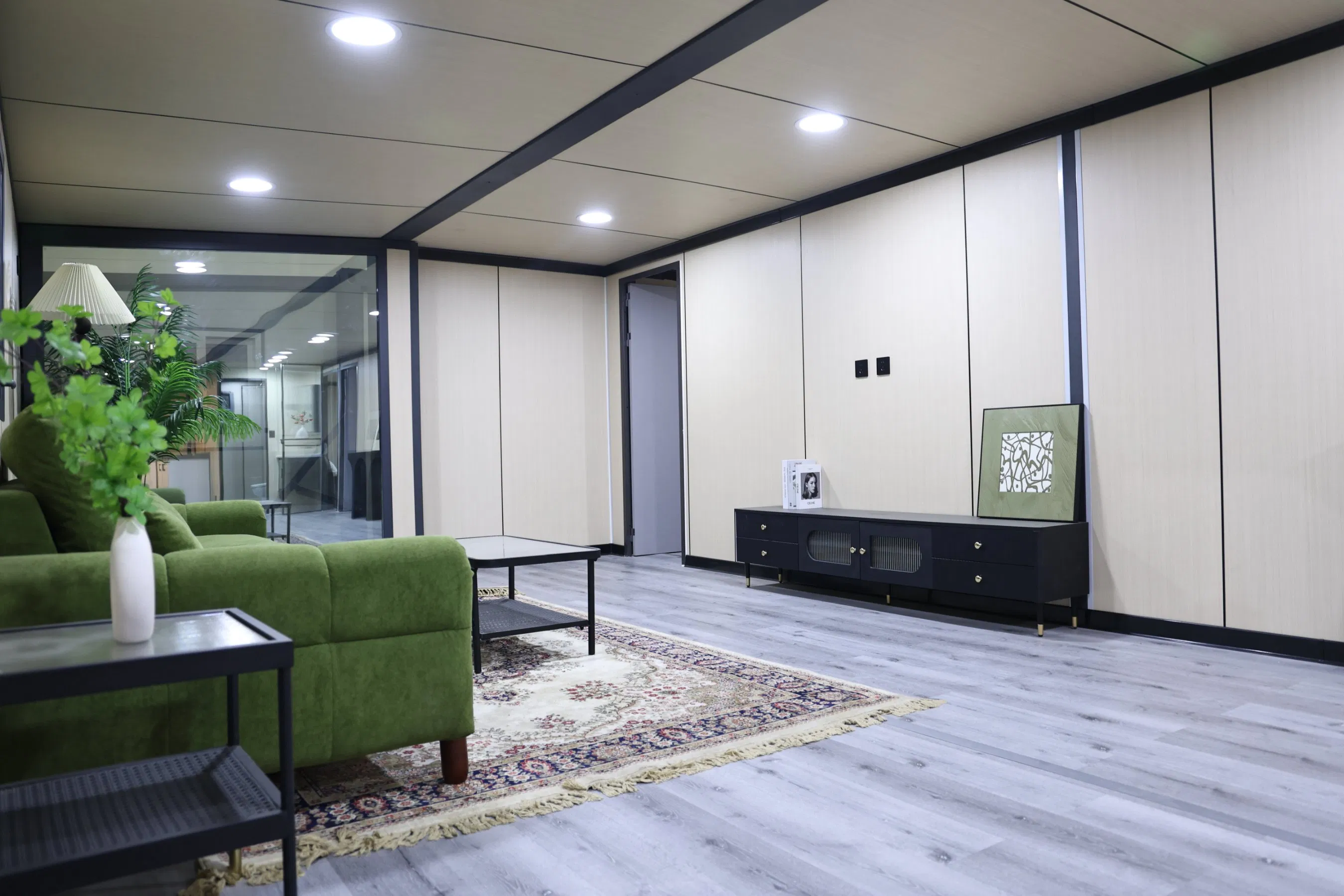Casa Expandável Prefabricada para Vida em Pequenas Residências Unidade Residencial Compacta e Portátil
