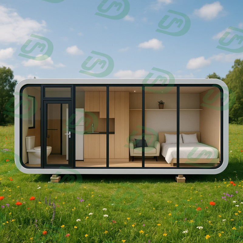Aparência Suave Luxo Moderno Cabana Prefabricada Maçã Pódio de Dormir