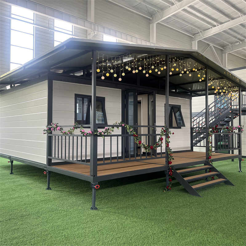 Casa Tiny Prefabricada Móvel Dobrável Barata, Casa Prefabricada Pronta para Morar, Quarto Dobrável Personalizado, Casas Móveis Extensíveis
