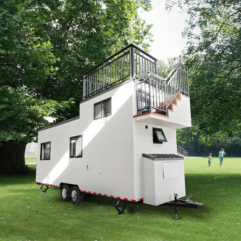Casa pré-fabricada à venda, casa modular, tiny house sobre rodas com trailer em Orlando