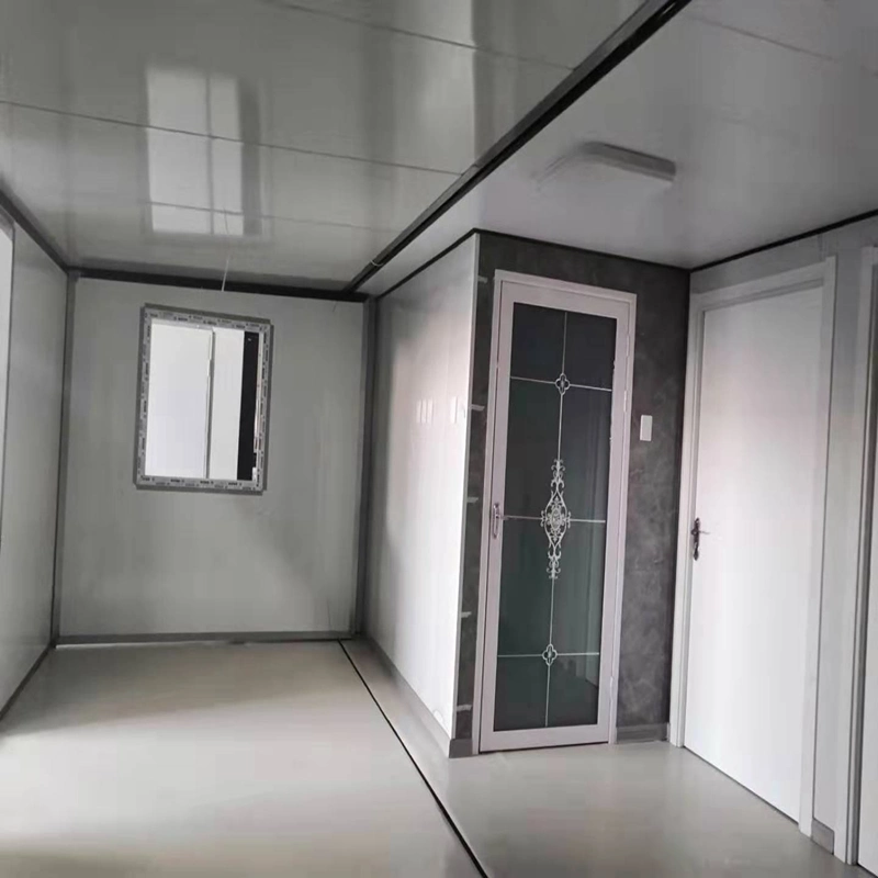 40FT Escritório Moderno Pronto para Uso 3 Quarto Móvel Prefabricado Móvel Expandável Container Portátil Tiny Modular Casa Prefab com Banheiro