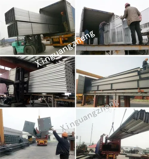 Edifício Comercial Estrutural de Aço Prefabricado de Múltiplos Andares