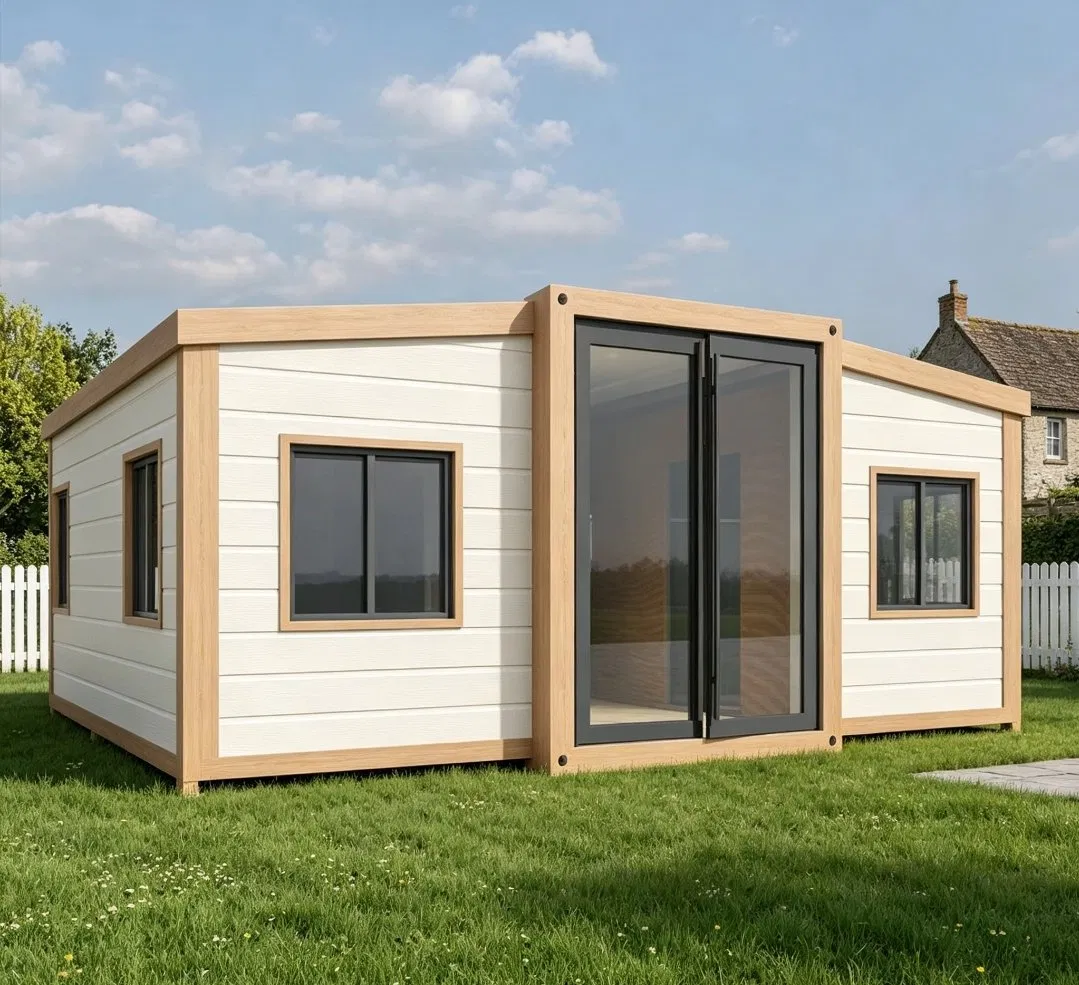 Pronto para Viver Luxo 10FT 20FT 40FT Casa Prefabricada Casa Pequena Dobrável