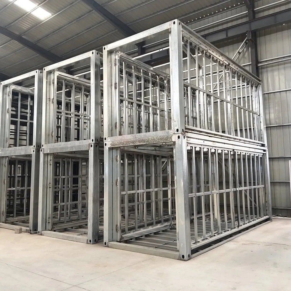 Casas Prefabricadas de Contêiner Baratas e Prontas para Armazenamento ao Vivo em Escritórios Personalizados por Atacado