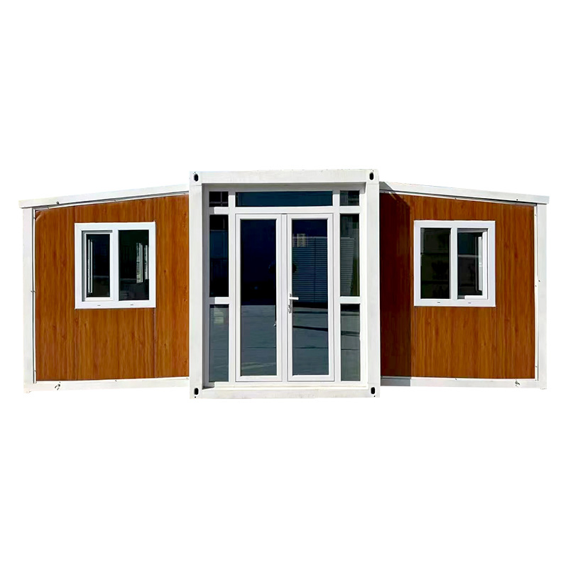 Casas Prefabricadas de Estilo Premium, Bilateralmente Expansíveis, com Layout Multifuncional para Residência
