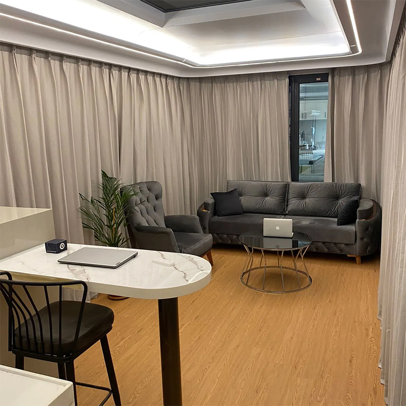 Personalizar Design Luxuosa Vila Prefabricada Casas de Férias Prefabricadas em Aço