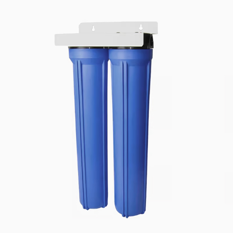 Casa Inteira 20" Carcaça de Filtro de Água de Latão Transparente para Sistema de Filtração de Água