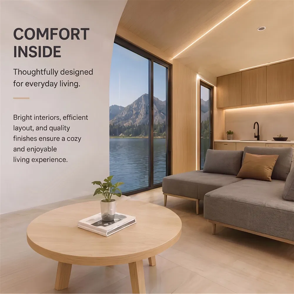 Fabricar Casa Prefabricada Móvel Portátil Modular Personalizada Aprovada Tiny Home Apple Cabin ISO9001