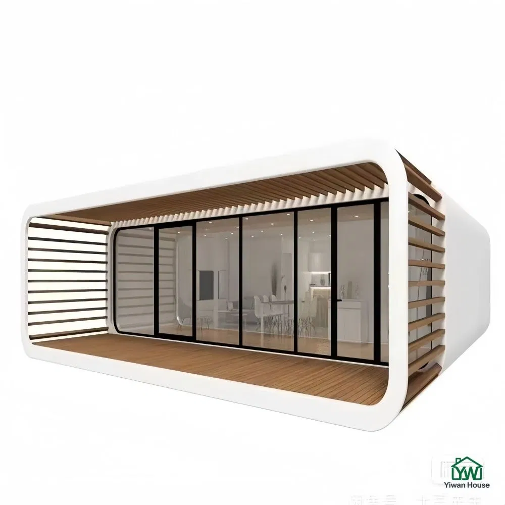 Casa Contêiner de Espaço Prefabricado Moderno, Móvel, Pequeno Escritório de Trabalho, Pódio, Cabana Apple