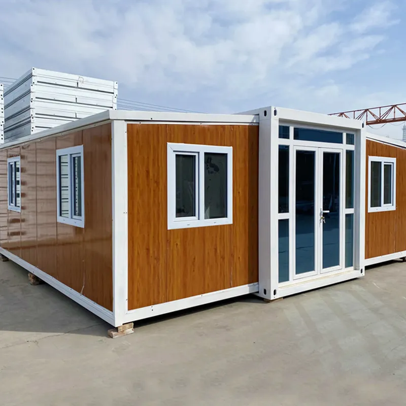 Casa Contêiner Expandável Econômica Prefabricada de Estrutura de Aço Luxuosa e Sustentável