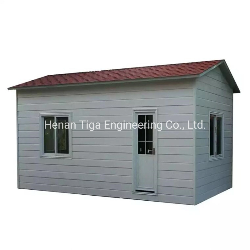 Casa Modular Móvel Sustentável de Aço Prefabricado de Baixo Custo