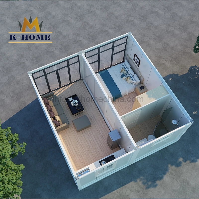 Casa Container Prefabricada 20 Construção de Van
