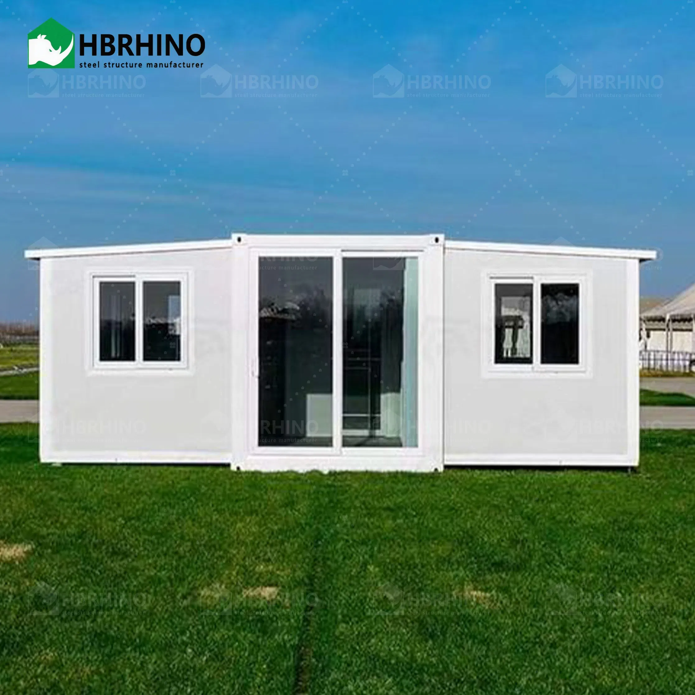 Casa Modula Prefabricada Móvel de Luxo Portátil Moderna Escritório Expandável Vaso Expandável 20FT 40FT Container House